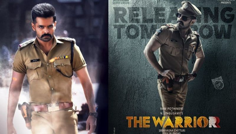 the warriorr movie twitter review ram pothineni shake silver screen with powerfull police role 