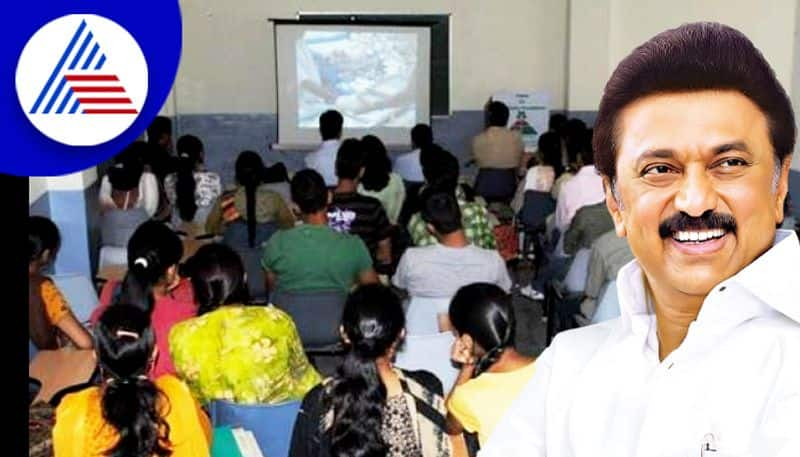 Watching movie in school is monthly activity in Tamil Nadu 