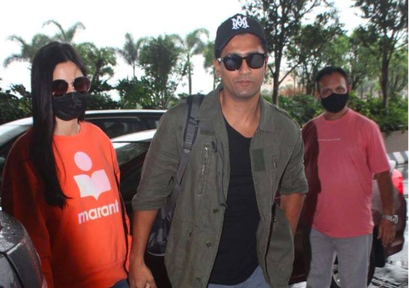 Katrina Kaif Vicky Kaushal Sunny and Sharvari fly to Maldives for Vacation hls 