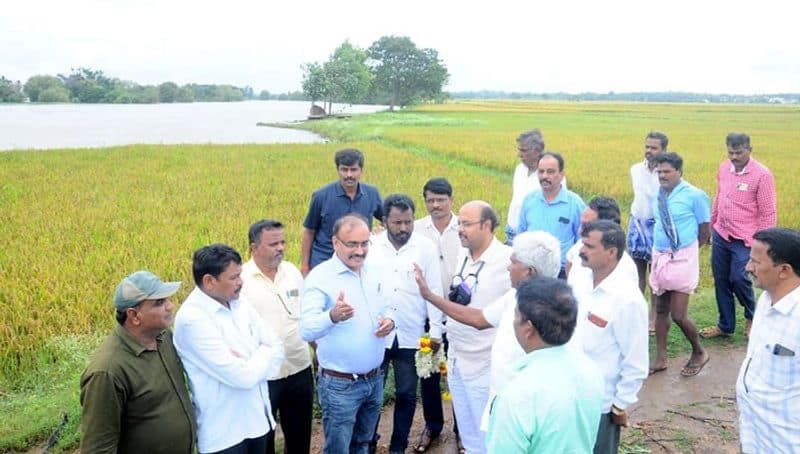 MLA Yathindra Siddaramaiah Visits Flood Hit Regions Nanjangudu hls 