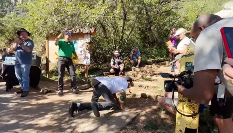 man owns world record for pushing a peanut using nose up to mountain 