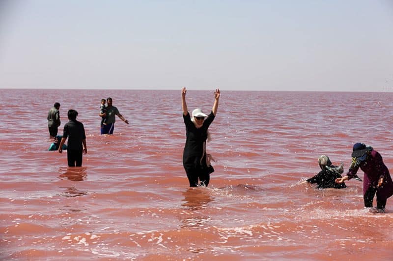 Urmia salt lake has shrunk by 10 percent in 20 years