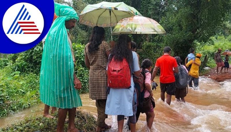 villagers trouble without bridge village ettaberu, baindooru rav