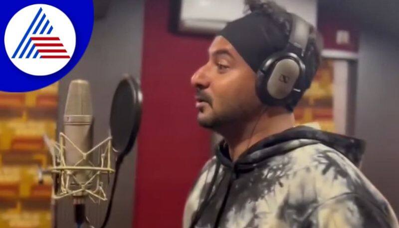 Prajwal Devaraj begins abbara film dubbing vcs 