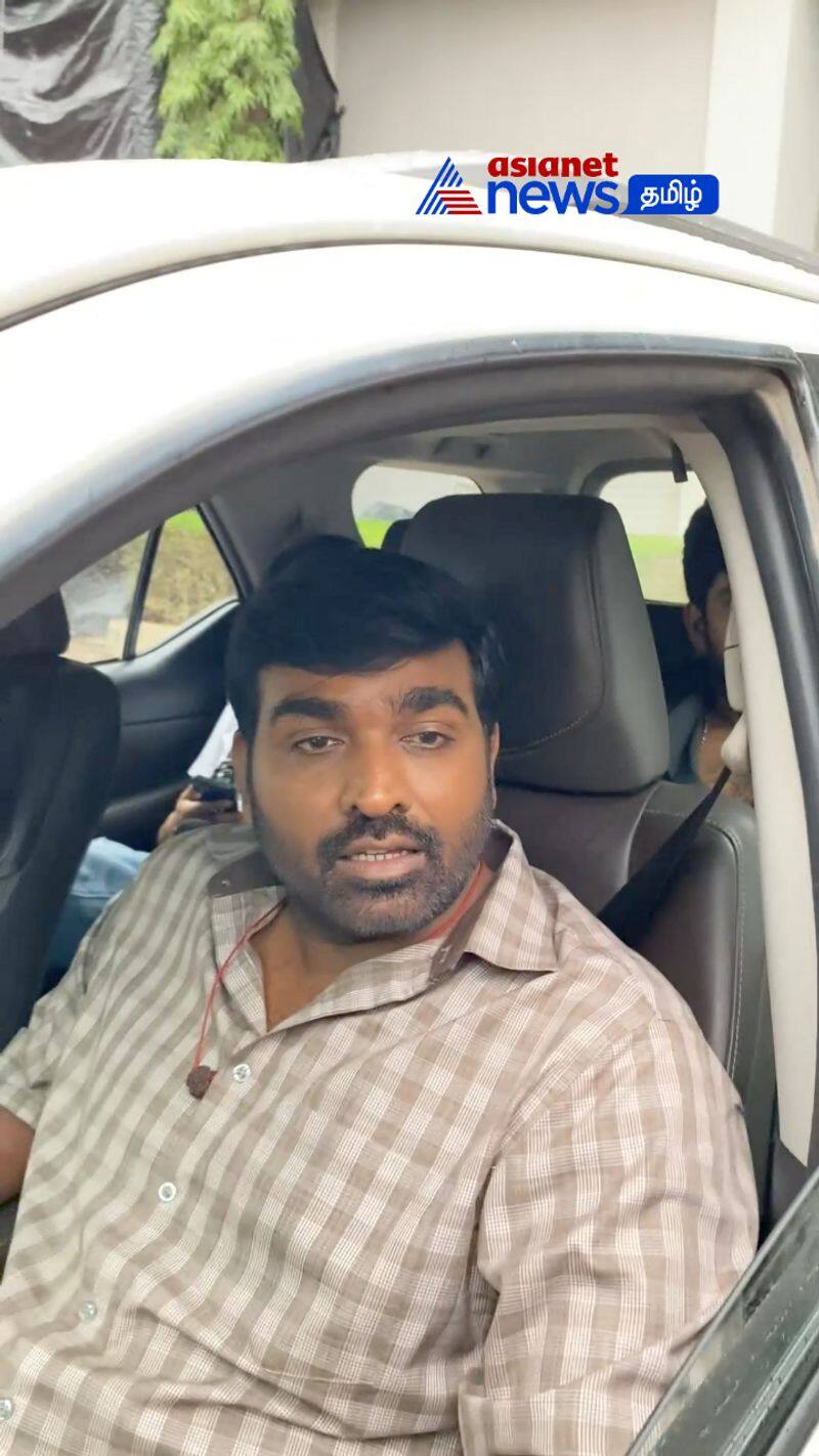 Kollywood actor Vijay Sethupathi spotted at Studio