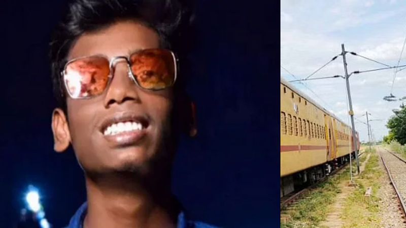 Selfie on train carriage... School student killed by electrocution in mudurai