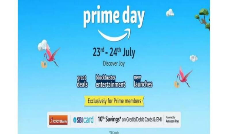 Amazon Prime Day Sale: आईफोन पर 20000 रुपए तक की छूट  कपड़े, फूटवियर्स और अन्य सामानों पर भी भारी डिस्काउंट