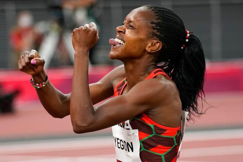 Faith Kipyegon wins gold 1500 mtr at World Athletics Championships