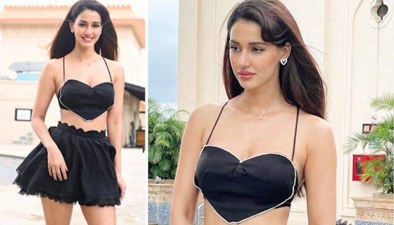 Pictures: Here's how Disha Patani avoided 'oops moment' in SEXY short black skirt RBA