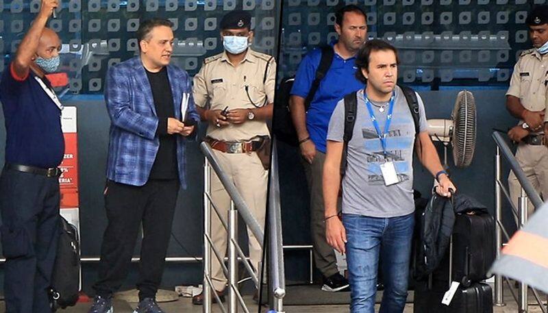 Ahead of The Grey Man release Avengers Russo Bros arrive in India drb