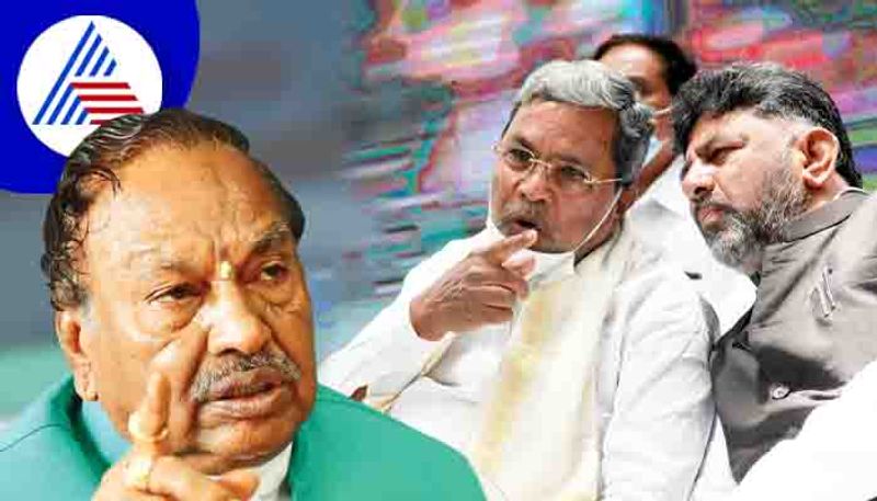 Former Minister KS Eshwarappa Slams On Siddaramaiah And DK Shivakumar gvd