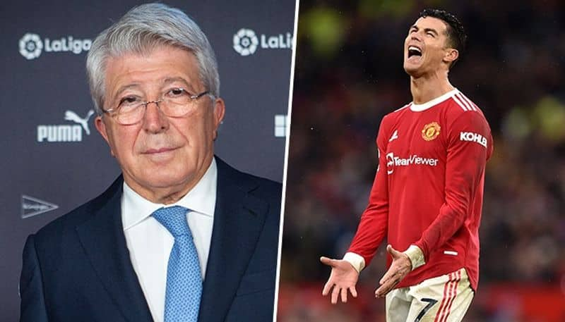 football Cristiano Ronaldo to Atletico Madrid? President Enrique Cerezo breaks his silence snt