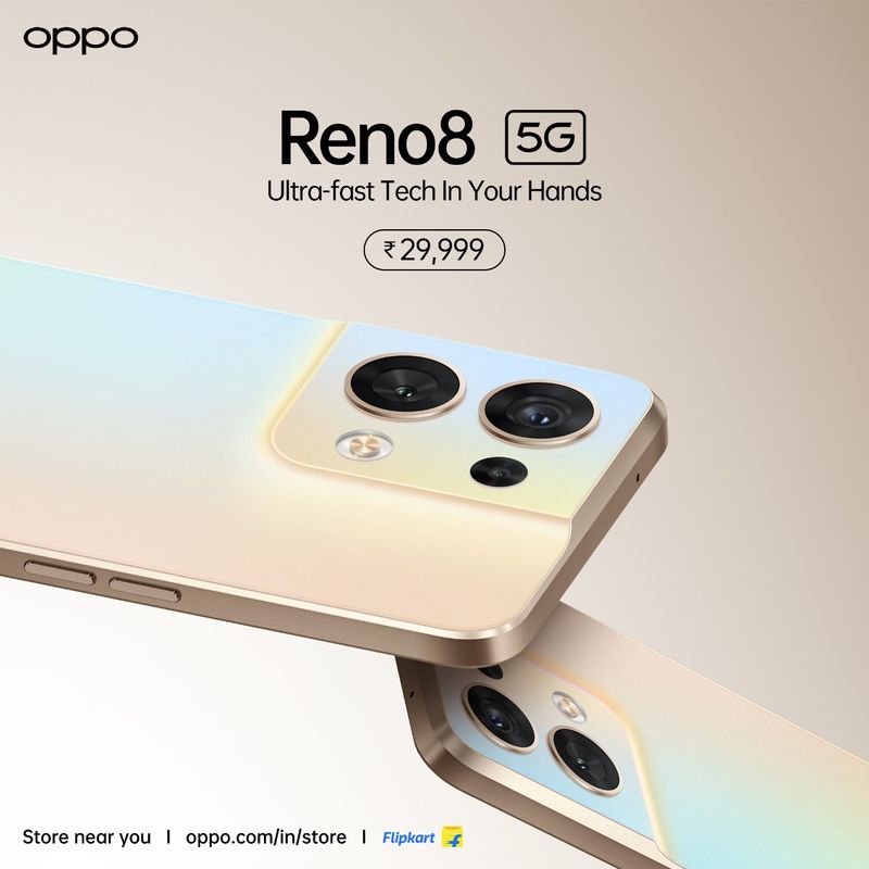 Oppo Reno 8 Oppo Enco X2 goes on sale in India today Know price special offers specs more gcw