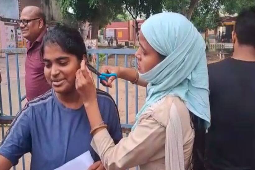 After NEET dress code row, REET 2022 under scanner as aspirants made to remove dupattas, cut sleeves