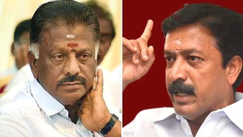 CV Shanmugam criticized O Panneerselvam