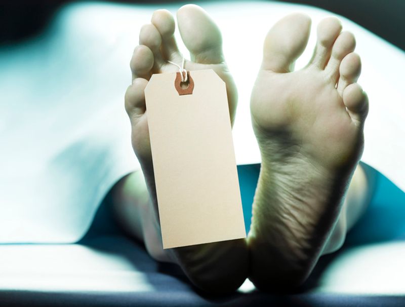 man commits suicide in kankipadu, family members protest with dead body at police station