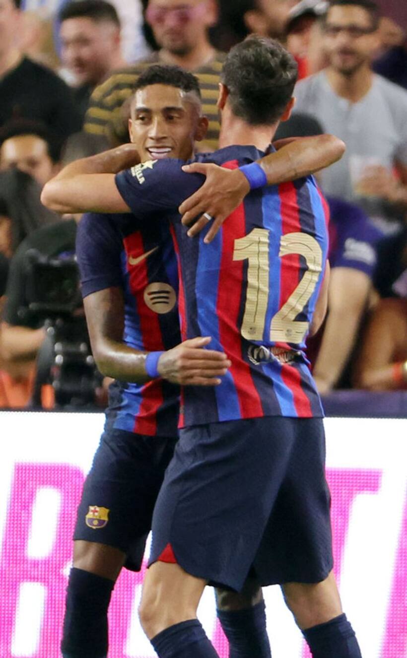 Pre season friendlies: Raphinha's sole strike sinks Madrid; City, Arsenal script big wins