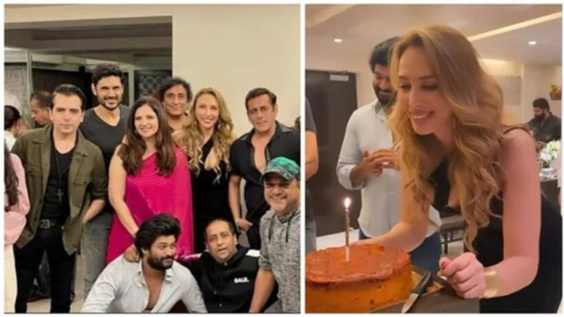 'गर्लफ्रेंड' की बर्थडे पार्टी में परिवार संग नजर आए सलमान खान, वायरल हुए फोटोज वीडियो