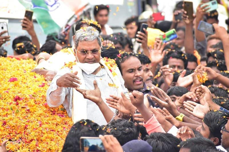 BJP MLC H Vishwanath Son Support To Siddaramaiah's 75th birthday Function rbj