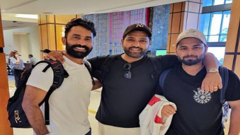 पंत और DK के साथ त्रिनिदाद पहुंचे रोहित शर्मा, वेस्टइंडीज के खिलाफ खेलेंगे टी 20 इंटरनेशनल