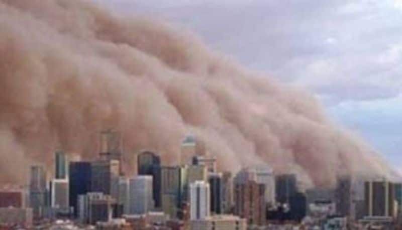 Sandstorm in china