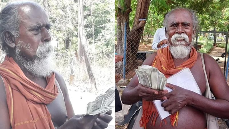 A beggar who gave Rs.10,000 to the relief of Sri Lankan Tamils