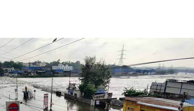 Himayat Sagar And Osman Sagar Gates Lifted 