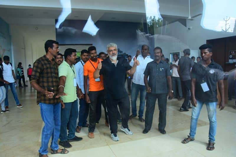 Ajith participated in a shooting competition in Trichy