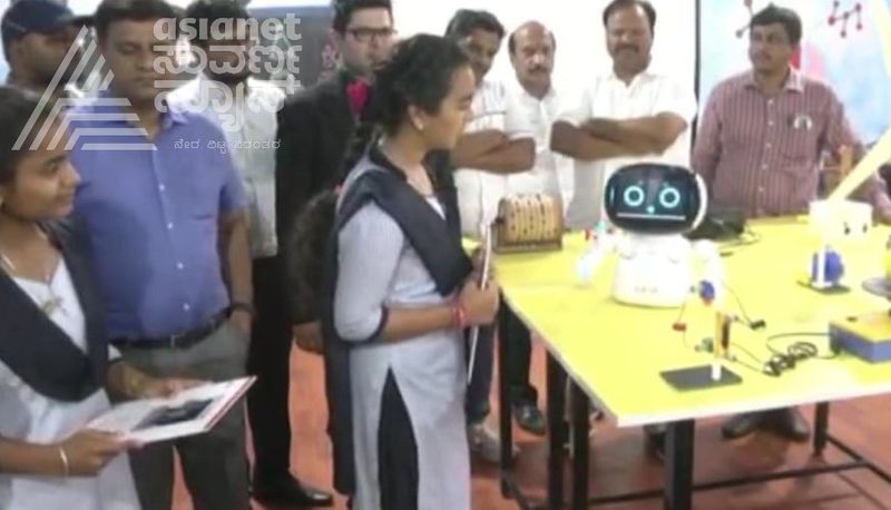 minister v somannas fans donated robotic laboratory to government college at chamarajanagar gvd