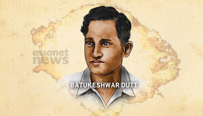 Indian revolutionary Batukeshwar Dutt