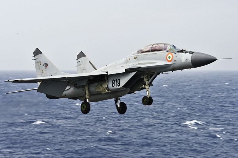 Indian Navy's MiG 29K crashes in Goa, pilot ejects safely