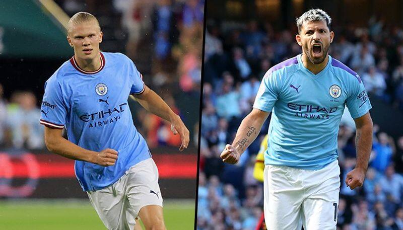 football 'Scary' Erling Haaland has qualities of Manchester City legend Sergio Aguero, believes Phil Foden snt