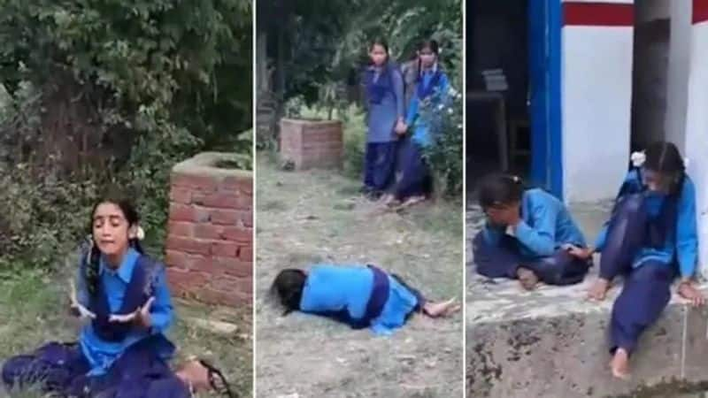 Uttarakhand school Students suddenly shout, scream, bang heads as mass hysteria grips viral Video