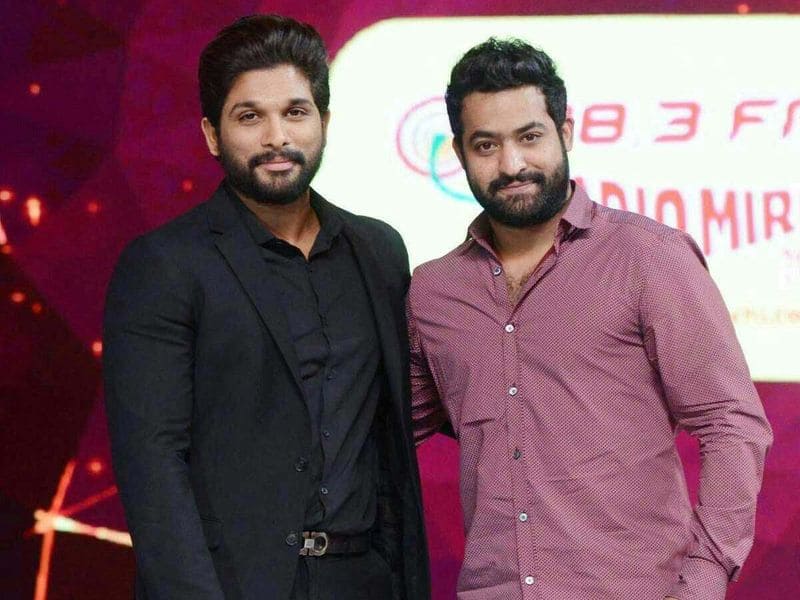 ntr allu arjun getting one stage comments ksr