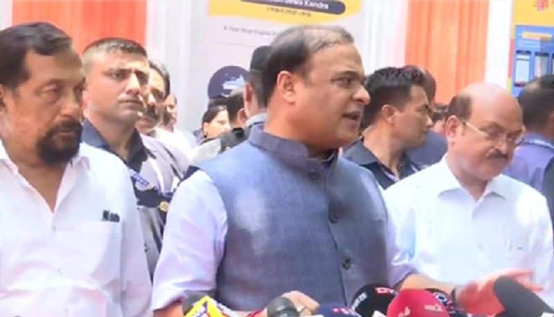 Tension Prevails At MJ Market After TRS Leader Obstructed Assam CM Himanta Biswa Sarma Speech in Hyderabad