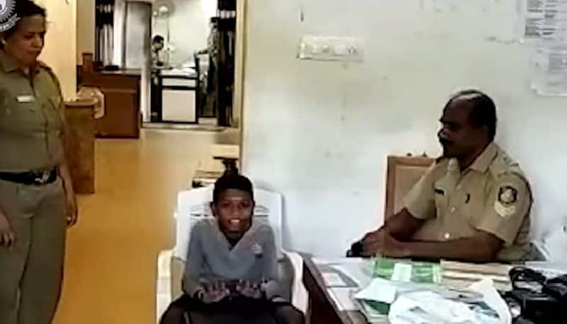 little boy singing malayalam folk song in police station video goes viral akb