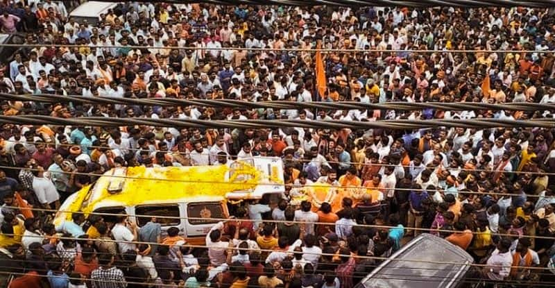 Puttur  RSS entered the field to cool down the anger of Hindu activists akb