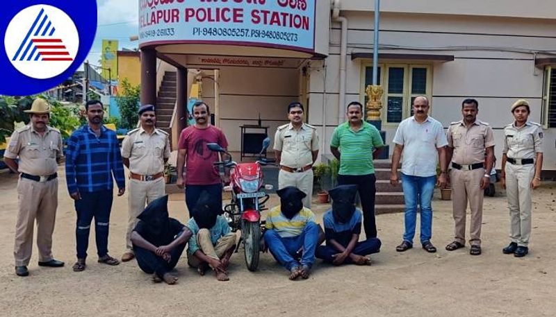 Four Arrested For Fraud to Couple in The Name of Black Turmeric Business in Uttara Kannada grg