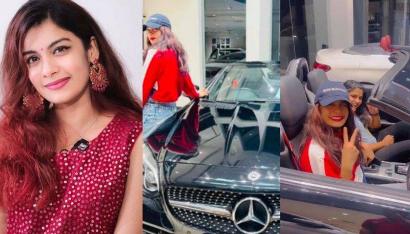 bigg boss malayalam winner dilsha buy benz car