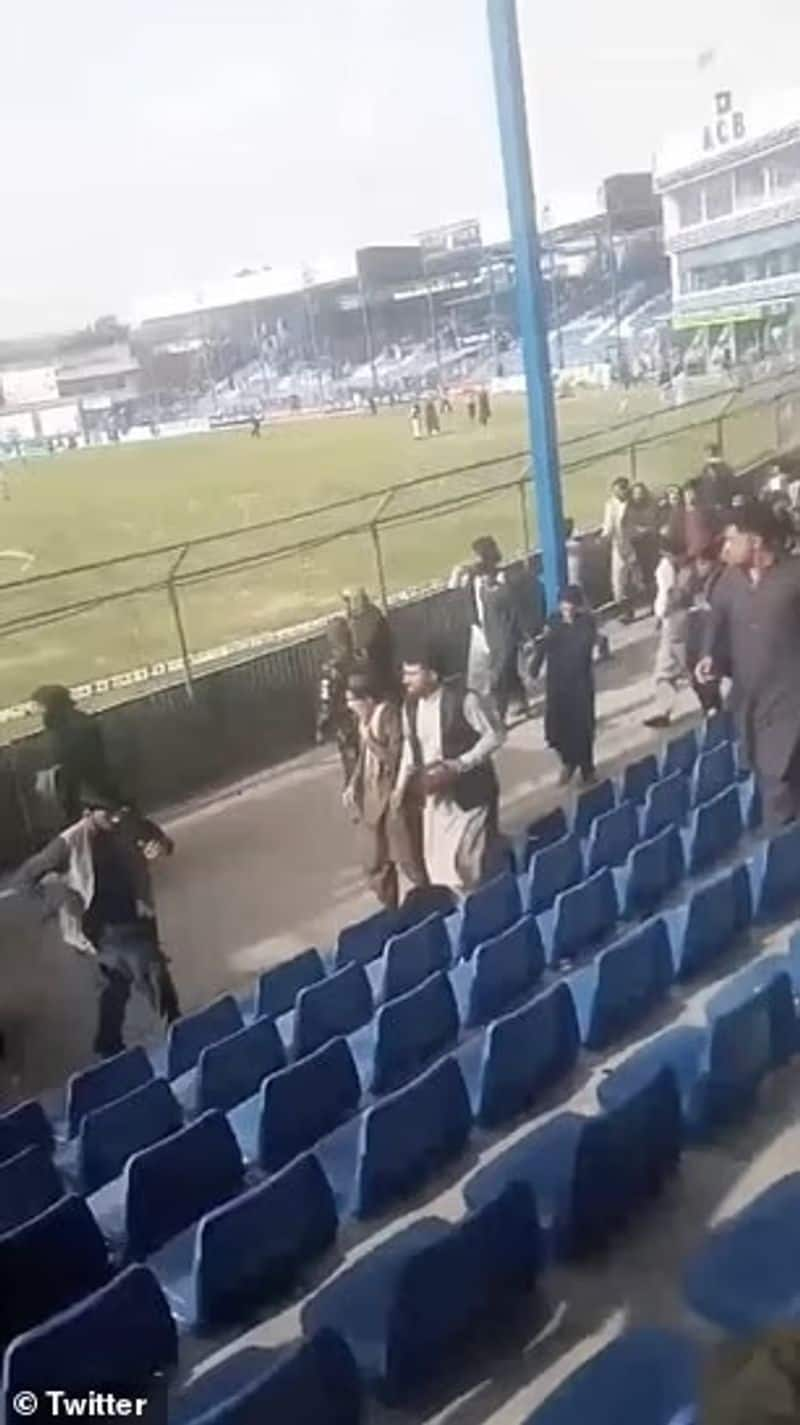 Bombing at Kabul International Cricket Stadium during T20 cricket match