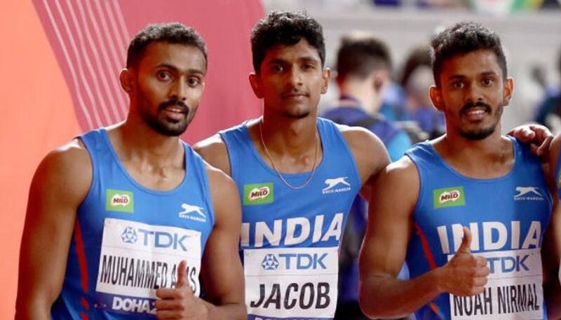 Indian Mens Relay Team for Commonwealth Games includes 4 malayalis