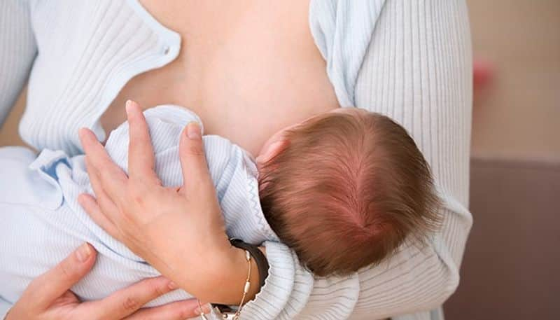 Grandma who breastfeeding her grandchild became issue