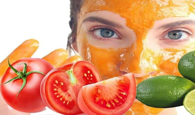 benefits of tomato face mask