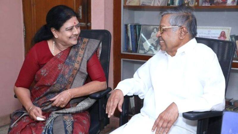 Sasikala meeting with aiadmk Panruti Ramachandran sensational interview about eps and ops