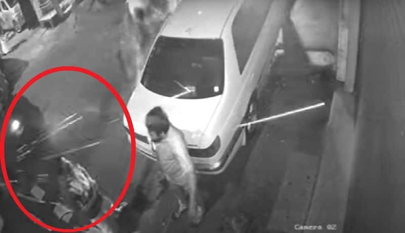 man shot dead at srilanka and cctv footage released