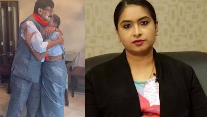 इस लेडी ने संजय राउत को रुला दिया, मां से लिपटकर हुए इमोशनल, 8 साल से कर रहे थे तंग, मां बहन की गालियां तक दीं
