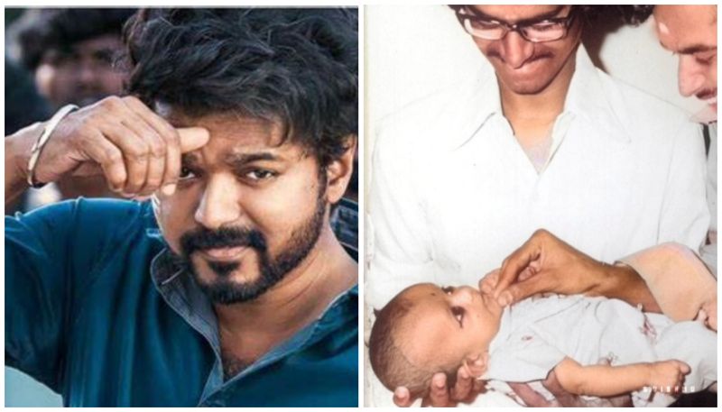 குழந்தையாக தொட்டிலில் தவழும் தளபதி விஜய்..! அதிகம் பார்த்திடாத அரிய ...