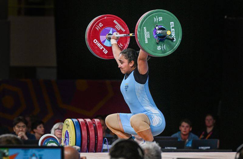 Commonwealth games 2022 Harjinder Kaur wins bronze in women weightlifting india bags 9 medal ckm