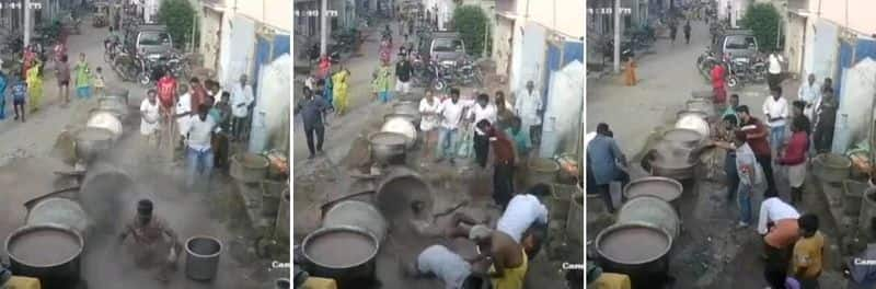 A young man fell victim to a pulp boiler in Madurai temple