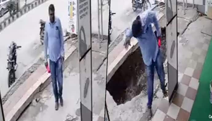 Man escaped after a close encounter with death: heart-stopping video goes viral